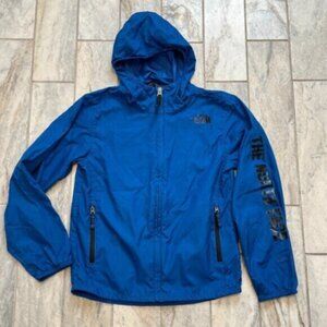 The North Face kids youth small 7/8 (unisex) blue Windwall jacket